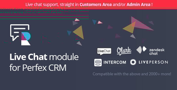 Live Chat module for Perfex CRM - Smart Customer Support
