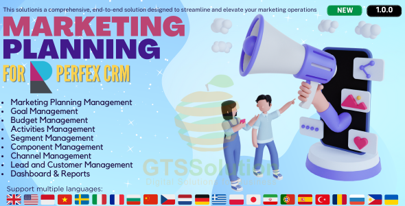 Marketing Planning Management module for Perfex CRM