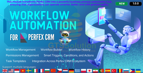 Workflow Automation module for Perfex CRM 