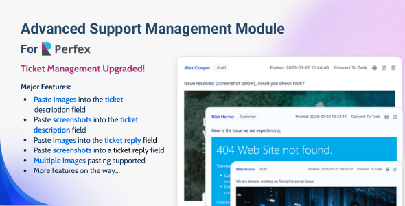 Advanced Support Management 1.1.2